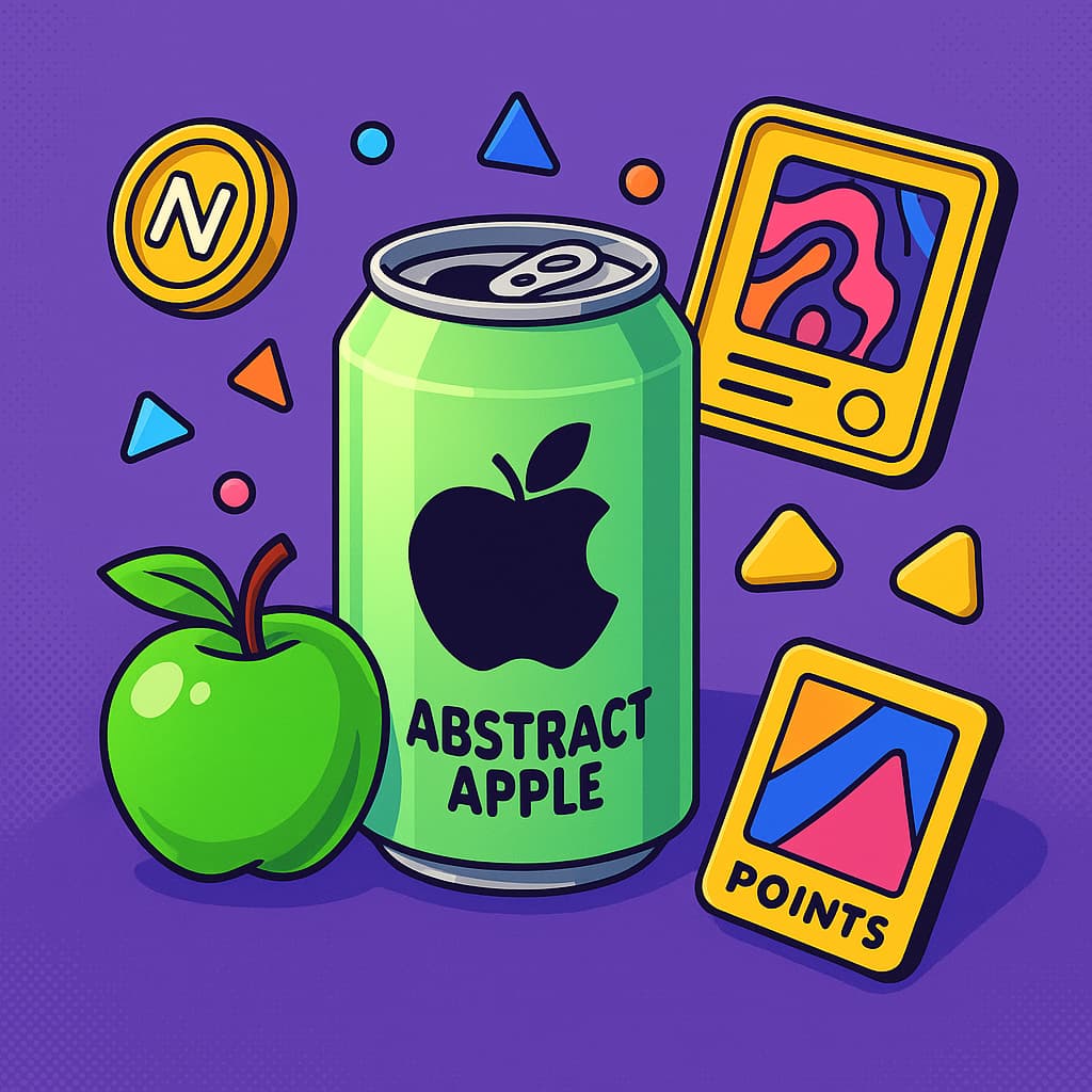 Abstract Apple : quand le soda rencontre le Web3