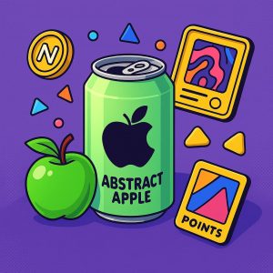 Abstract Apple : quand le soda rencontre le Web3