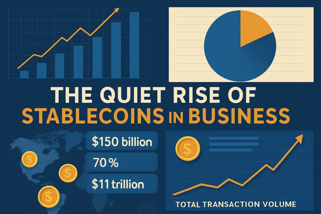 La montée discrète des stablecoins dans le business
