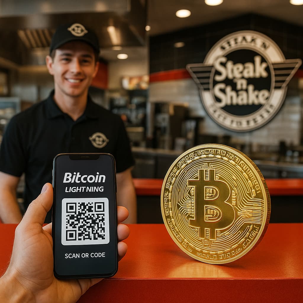 Steak 'n Shake adopte le Bitcoin avec le Lightning Network dans tous ses restaurants US