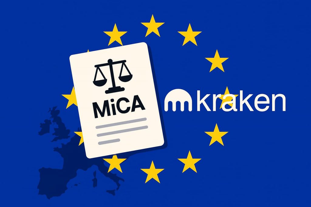 Kraken décroche la licence MiCA