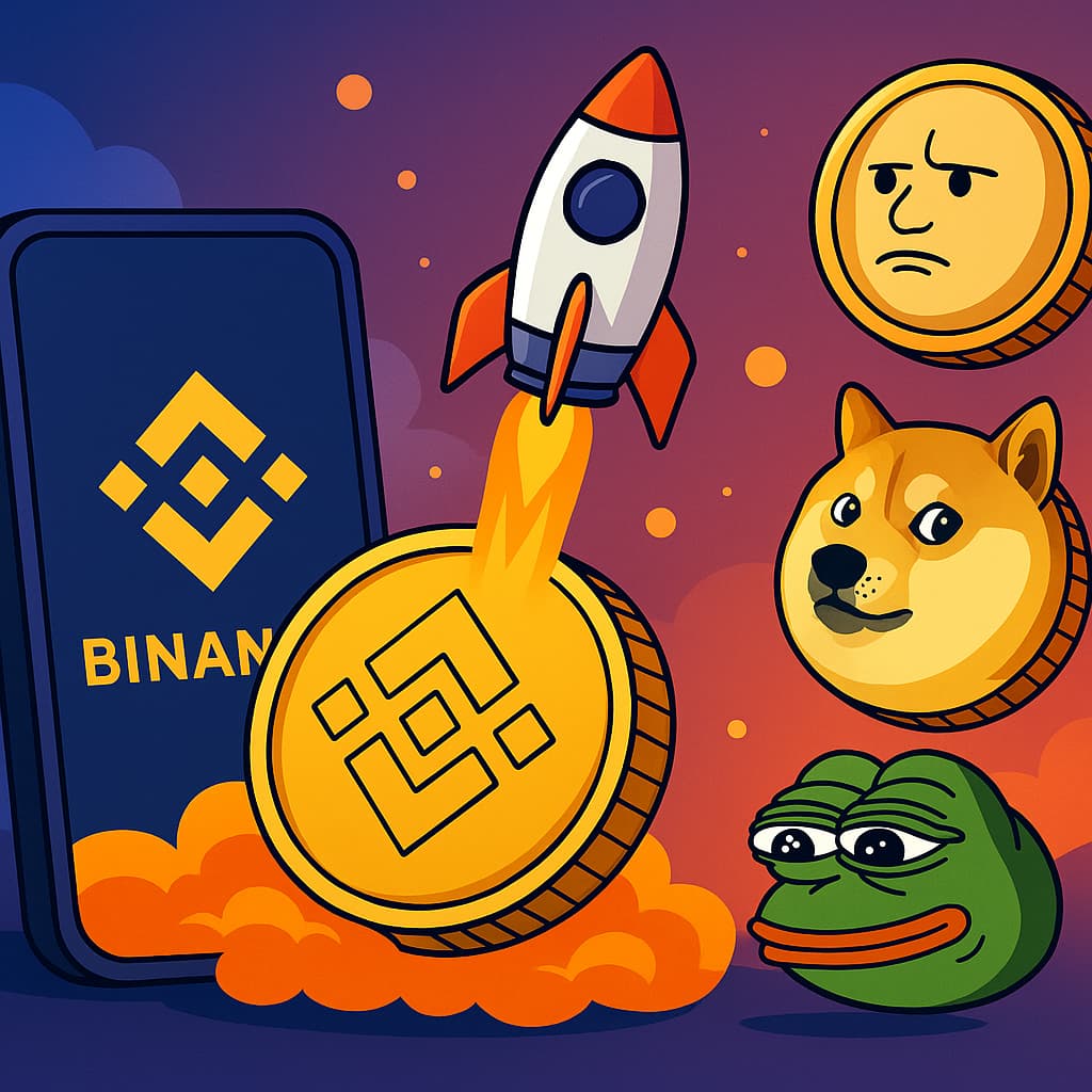 Binance Wallet lance « Meme Rush » pour concurrencer pump.fun