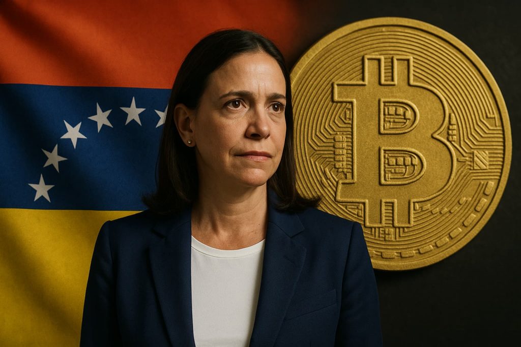 La lauréate du Nobel de la paix 2025 veut une réserve nationale de Bitcoin au Venezuela