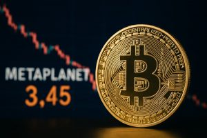 L’action Metaplanet décroche face à la valeur de Bitcoin